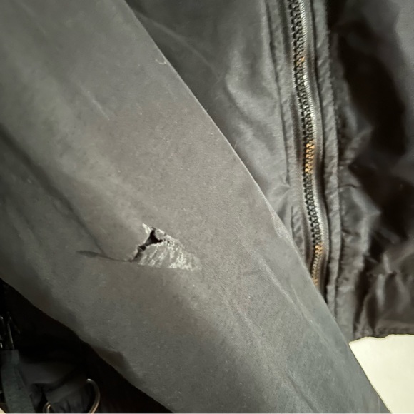 ❌SOLD-DEPOP❌ Vintage Harley Davidson Racing Bomber Jacket Medium Black/Orange - Picture 9 of 16